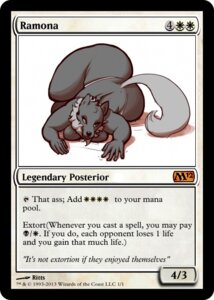 Rating: Questionable Score: 0 Tags: anthro big_breasts big_butt biped black_body black_fur breasts butt canid canine canis card card_template clothing copyright_symbol e621 english_text expansion_symbol female fur hair hasbro looking_at_viewer lying magic:_the_gathering magic:_the_gathering_card mammal mana_symbol mane mature_anthro mature_female number on_side parody ramona_alvarez ritts simple_background slightly_chubby solo symbol text thong trading_card trading_card_template underwear white_background white_hair white_mana_symbol wizards_of_the_coast wolf User: bunchy7s