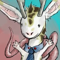 Rating: Safe Score: 0 Tags: 1:1 accessory ambiguous_gender anthro antlers downsy e621 favicon giraffe giraffid girratalope horn hybrid jackalope lagomorph low_res mammal mellis murid murine necktie rat rodent solo thumbnail User: bunchy7s