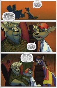 Rating: Safe Score: 0 Tags: anthro bosstones22 charco clothing comic dialogue e621 english_text eyewear female fur glasses group hat headgear headwear hi_res male mammal mephitid skunk tail text User: bunchy7s