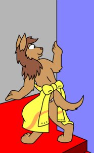 Rating: Explicit Score: 0 Tags: anthro backless_dress belly bowman's_wolf brown_body brown_fur brown_hair brown_nose canid canine canis clothed clothing digitigrade dress e621 exposed female florence_ambrose freefall_(webcomic) fur genitals gold_(metal) hair humanoid_genitalia humanoid_vulva mammal no_underwear nude_edit red_wolf solo standing tail third-party_edit unknown_artist vulva white_belly wolf User: bunchy7s