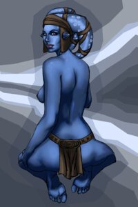 Rating: Explicit Score: 0 Tags: 1girls aayla_secura ass barefoot blue_skin breasts color colored feet female female_only jedi loincloth loincloth_only looking_at_viewer looking_back nipples quotidia rule34 soles solo solo_female star_wars star_wars:_republic topless twi'lek underwear User: bunchy7s