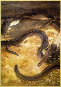 Rating: Safe Score: 0 Tags: alan_lee ambiguous_gender black_body black_scales coin dragon e621 european_mythology feral gold_(metal) gold_coin hi_res horn j._r._r._tolkien long_neck long_tail membrane_(anatomy) membranous_wings middle-earth_(tolkien) mythological_creature mythological_scalie mythology scales scalie smaug solo tail the_hobbit treasure treasure_hoard western_dragon wings wyvern User: bunchy7s Rating: Safe Score: 0 Tags: alan_lee ambiguous_gender black_body black_scales coin dragon e621 european_mythology feral gold_(metal) gold_coin hi_res horn j._r._r._tolkien long_neck long_tail membrane_(anatomy) membranous_wings middle-earth_(tolkien) mythological_creature mythological_scalie mythology scales scalie smaug solo tail the_hobbit treasure treasure_hoard western_dragon wings wyvern User: bunchy7s