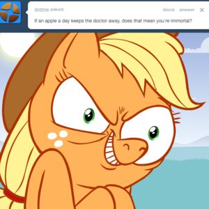 Rating: Safe Score: 0 Tags: 1:1 applejack_(mlp) ask_jappleack blonde_hair clothing e621 earth_pony english_text equid equine evil_grin female feral friendship_is_magic green_eyes hair hasbro hat headgear headwear horse hotdiggedydemon looking_at_viewer mammal my_little_pony pony smile solo text tumblr User: bunchy7s Rating: Safe Score: 0 Tags: 1:1 applejack_(mlp) ask_jappleack blonde_hair clothing e621 earth_pony english_text equid equine evil_grin female feral friendship_is_magic green_eyes hair hasbro hat headgear headwear horse hotdiggedydemon looking_at_viewer mammal my_little_pony pony smile solo text tumblr User: bunchy7s