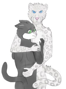 Rating: Safe Score: 0 Tags: anthro domestic_cat duo e621 felid feline felis grandfathered_content hug leopard_spots male male/male mammal manabu pantherine romantic romantic_couple simple_background snow_leopard spots tail User: bunchy7s Rating: Safe Score: 0 Tags: anthro domestic_cat duo e621 felid feline felis grandfathered_content hug leopard_spots male male/male mammal manabu pantherine romantic romantic_couple simple_background snow_leopard spots tail User: bunchy7s