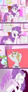 Rating: Questionable Score: 0 Tags: comic cutie_mark e621 english_text equid equine female feral friendship_is_magic hasbro hi_res horn male mammal my_little_pony mythological_creature mythological_equine mythology painting_(object) prince_blueblood_(mlp) rarity_(mlp) tail text unicorn unknown_artist User: bunchy7s