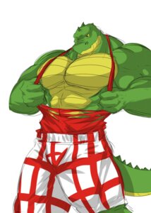 Rating: Questionable Score: 0 Tags: abs anthro biceps big_muscles biped bottomwear clothing crocodile crocodilian e621 hi_res looking_down male muscular muscular_anthro muscular_male pecs pose reptile scales scalie shirt shorts simple_background solo standing tank_top topwear torn_clothing wani white_background yellow_eyes yongdasom User: bunchy7s