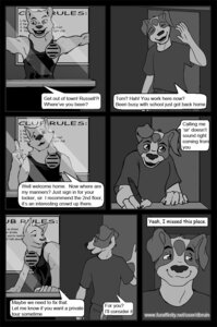 Rating: Safe Score: 0 Tags: anthro canid canine clothing comic dbruin dialogue e621 english_text greyscale male mammal monochrome muscular smile text User: bunchy7s Rating: Safe Score: 0 Tags: anthro canid canine clothing comic dbruin dialogue e621 english_text greyscale male mammal monochrome muscular smile text User: bunchy7s