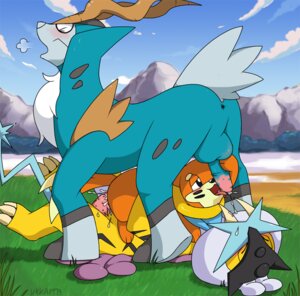 Rating: Explicit Score: 0 Tags: ambiguous_gender anus blush bodily_fluids buizel cobalion cum cum_in_mouth cum_inside e621 erection feral feral_on_feral generation_2_pokemon generation_4_pokemon generation_5_pokemon genital_fluids genitals group legendary_pokemon male nintendo penile_spines penis pokemon pokemon_(species) quadruped raikou size_difference tail ukkappa User: bunchy7s