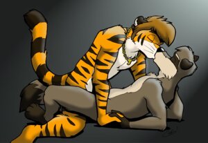 Rating: Explicit Score: 0 Tags: 2009 anal anal_penetration anthro cirruskitfox duo e621 felid interspecies kissing male male/male male_penetrated male_penetrating male_penetrating_male mammal pantherine penetration procyonid raccoon sex tiger User: bunchy7s