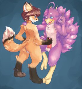 Rating: Explicit Score: 0 Tags: abstract_background antennae_(anatomy) anthro avian balls beak biped bird blue_eyes blush bourbon_(bourbon) canid canine caustickeet cigarette dipstick_tail duo e621 erection eye_contact feathers fox freckles fur genitals hand_on_shoulder handjob happy happy_sex heart_eyes heart_symbol hi_res horn interspecies looking_at_another male male/male mammal markings multicolored_tail non-mammal_balls on_one_leg one_eye_closed orange_body orange_fur penile penis pitre purple_body purple_feathers rape_face red_penis sex simple_background standing tail tail_markings teal_background tongue tongue_out wink User: bunchy7s