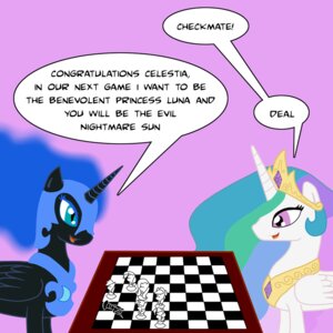 Rating: Safe Score: 0 Tags: 1:1 applejack_(mlp) behind_the_scenes black_body black_feathers challenge_accepted checkerboard_(object) checkmate chess duo e621 earth_pony english_text equid equine eye_contact feathered_wings feathers female feral fluttershy_(mlp) friendship_is_magic gaming hasbro horn horse kitsune_the_fox looking_at_another mammal meme my_little_pony mythological_creature mythological_equine mythology nightmare_moon_(mlp) pegasus pinkie_pie_(mlp) pony princess princess_celestia_(mlp) rainbow_dash_(mlp) rarity_(mlp) royalty sibling_(lore) simple_background sister_(lore) sisters_(lore) smile text toony twilight_sparkle_(mlp) unicorn white_body white_feathers winged_unicorn wings User: bunchy7s