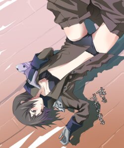 Rating: Questionable Score: 0 Tags: 1girls black_bra black_hair black_panties blush breasts chiba chiba_nagisa cleavage code_geass female gloves imminent_rape lace-trimmed_bra lace-trimmed_panties lingerie lying open_clothes open_shirt pants_pull rule34 short_hair small_breasts solo tomboy translation_request underwear undressing User: bunchy7s