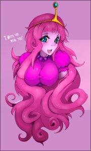 Rating: Questionable Score: 0 Tags: adventure_time big_breasts breasts cartoon_network clothed clothing crown e621 female front_view half-length_portrait headgear humanoid not_furry portrait princess princess_bubblegum royalty slugbox solo tiara User: bunchy7s