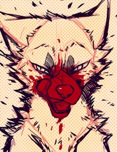 Rating: Questionable Score: 0 Tags: 2013 ambiguous_gender blood blood_on_mouth bodily_fluids canid canine canis digital_drawing_(artwork) digital_media_(artwork) dotted_background e621 falvie feral fur glare looking_at_viewer mammal pattern_background sharp_teeth simple_background sketch solo teeth tongue wolf User: bunchy7s