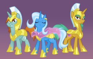 Rating: Safe Score: 0 Tags: absurd_res armor blue_hair brown_hair cape clothing cutie_mark e621 ear_piercing equid equine eyes_closed female feral friendship_is_magic goatanimedatingsim green_hair group hair hasbro headgear helmet hi_res horn long_hair male mammal multicolored_hair my_little_pony mythological_creature mythological_equine mythology piercing quadruped royal_guard_(mlp) scissors short_hair simple_background snails_(mlp) snips_(mlp) tail toony trixie_(mlp) unicorn wand User: bunchy7s