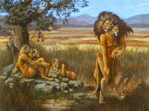 Rating: Questionable Score: 0 Tags: 6_breasts anthro bedroom_eyes breasts damalia e621 felid female group half-closed_eyes harem harem_outfit in_heat licking lion looking_at_another looking_at_partner male male/female mammal multi_breast narrowed_eyes outside pantherine savanna seductive sky supernumerary_breasts tail tongue tongue_out tribal User: bunchy7s