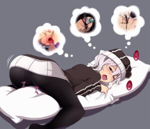 Rating: Explicit Score: 0 Tags: beanie black_legwear black_pantyhose blush censored clothed_masturbation clothing crotch_rub female fuguu-chan hat imagining insertion masturbation multiple_insertions nanakura_nanane naughty_face open_mouth original pantyhose pillow pillow_sex pocky rule34 saliva silver_hair solo thought_bubble User: bunchy7s
