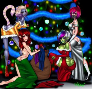 Rating: Questionable Score: 0 Tags: 2012 amber_eyes armwear bent_over biped blizzard_entertainment blonde_hair blue_eyes blush boots butt butt_cleavage christmas christmas_decorations christmas_lights christmas_tree clothed clothing collar decoration digital_media_(artwork) domestic_cat dress e621 ear_piercing elbow_gloves elf elwinne facial_piercing felid feline felis female fingerless_gloves footwear fur fur_trim_(clothing) gloves green_body green_eyes green_lips green_skin group hair handwear hi_res high_heels holidays human humanoid kneeling legwear lip_piercing lip_ring lips long_hair looking_at_viewer looking_back makeup mammal multicolored_hair nails orc piercing pink_hair plant platform_footwear platform_heels purple_body purple_fur purple_hair purple_skin red_eyes red_hair red_lips ring_piercing sack shoes short_hair skimpy smaller_version_at_source spiked_collar spikes stockings tail tongue tongue_out tree vem warcraft white_body white_fur User: bunchy7s