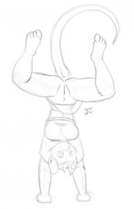 Rating: Explicit Score: 0 Tags: 2014 american_opossum anthro bottomwear clothing e621 ear_piercing female genitals handstand hi_res mammal marsupial monochrome os piercing sketch skirt solo spread_legs spreading tail upside_down vulva User: bunchy7s