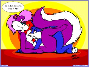Rating: Explicit Score: 0 Tags: 1994 4:3 accessory anthro anthro_on_anthro blue_border border bow_(feature) bow_accessory bow_ribbon breasts buster_bunny duo e621 female fifi_la_fume hair_accessory hair_bow hair_ribbon lagomorph leporid male mammal mephitid rabbit ribbons sex skunk striped_skunk tail tiny_toon_adventures toony vintage warner_brothers wdf User: bunchy7s