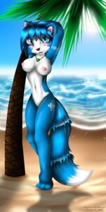 Rating: Explicit Score: 0 Tags: 2005 3_toes anthro barefoot beach black_nose blue_eyes blue_fur blue_hair blush breasts color female female_only fox front_view furry krystal looking_at_viewer necklace nintendo nipples nude open_mouth outdoors pointy_ears rule34 sand short_hair sky solo standing star_fox tail tree video_games water white_fur whitmaverick User: bunchy7s