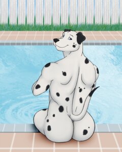 Rating: Questionable Score: 0 Tags: 4:5 anthro biped black_body black_fur black_nose black_spots blue_eyes butt canid canine canis dalmatian domestic_dog e621 fence fur grass hi_res looking_at_viewer looking_back looking_back_at_viewer male mammal markings nude outside plant rear_view sitting smile solo spots spotted_body spotted_fur swimming_pool tail vamplust water white_body white_fur User: bunchy7s Rating: Questionable Score: 0 Tags: 4:5 anthro biped black_body black_fur black_nose black_spots blue_eyes butt canid canine canis dalmatian domestic_dog e621 fence fur grass hi_res looking_at_viewer looking_back looking_back_at_viewer male mammal markings nude outside plant rear_view sitting smile solo spots spotted_body spotted_fur swimming_pool tail vamplust water white_body white_fur User: bunchy7s