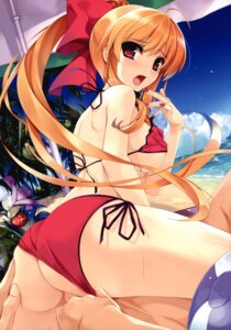 Rating: Explicit Score: 0 Tags: 1girls ahoge areola_slip areolae ass ass_grab back ball_(object) bare_shoulders beach beach_ball beach_umbrella bikini bikini_aside blonde_hair blush bow breasts cloud copyright_request embarrassed female fingering fingernails frame from_behind hair_ribbon highres long_hair looking_at_viewer looking_back misaki_kurehito nail_polish open_mouth orange_hair outdoors palm_tree ponytail pussy pussy_juice red_eyes ribbon rule34 saliva saliva_trail sex shiny shiny_skin side-tie_bikini sitting sitting_on_person sky solo star string_bikini surprised sweat swimsuit swimsuit_aside tied_hair tree uncensored underboob very_long_hair water User: bunchy7s