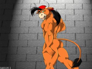 Rating: Questionable Score: 0 Tags: 4:3 abs anthro backwards_baseball_cap backwards_hat baseball_cap biceps big_muscles black_hair bovid bovine brown_body brown_fur butt cattle clothing e621 fabfelipe fur hair hair_through_hat hat hat_only headgear headgear_only headwear headwear_only horn looking_at_viewer looking_back looking_back_at_viewer male mammal mostly_nude muscular muscular_anthro muscular_male nipples open_mouth oscar_(braford) pecs presenting rear_view solo tail tail_tuft tongue tuft User: bunchy7s