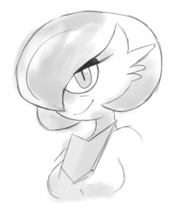 Rating: Safe Score: 0 Tags: e621 female gardevoir generation_3_pokemon looking_at_viewer mammal monochrome nintendo not_furry pokemon pokemon_(species) solo unknown_artist User: bunchy7s