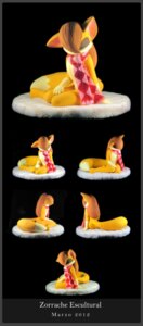 Rating: Safe Score: 0 Tags: 2012 alquicira anthro border canid canine dipstick_tail e621 female fox grandfathered_content grey_border mammal markings multicolored_tail photography_(artwork) real sculpture sculpture_(artwork) solo statue tail tail_markings traditional_media_(artwork) zorrache User: bunchy7s