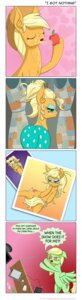 Rating: Safe Score: 0 Tags: 2014 amber_eyes apple applejack_(mlp) blonde_hair butt clothed clothing comic cowboy_hat cutie_mark desk deusexequus dress e621 earth_pony english_text equid equine eyes_closed fan_character feathered_wings feathers female food freckles friendship_is_magic fruit fur furniture green_body green_fur hair hasbro hat headgear headwear hi_res horse mammal my_little_pony mythological_creature mythological_equine mythology orange_body orange_fur pegasus plant pony suggestive table text wings User: bunchy7s