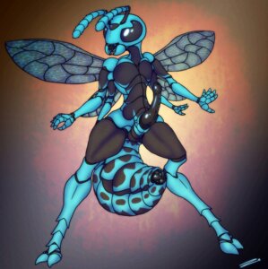 Rating: Explicit Score: 0 Tags: 4_arms animal_genitalia antennae_(anatomy) anthro anus arthropod arthropod_abdomen arthropod_abdomen_anus arthropod_abdomen_genitalia arthropod_abdomen_vulva black_body black_exoskeleton black_penis blue_body blue_exoskeleton compound_eyes digitigrade e621 erection exoskeleton genitals german_yellowjacket hymenopteran insect insect_wings intersex knot maleherm mandibles multi_arm multi_limb multicolored_body multicolored_exoskeleton ovipositor penis riocynn_ra'ak sackless simple_background solo two_tone_body two_tone_exoskeleton vespid vulva wasp wide_hips wings yellowjacket_(wasp) zevex User: bunchy7s