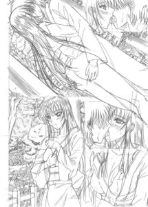 Rating: Explicit Score: 0 Tags: ass ass_grab blush bottomless breast_grab breasts female french_kiss ired_xiii_shiki japanese_clothes kimono kissing long_hair monochrome osakabe_itoko rule34 school_rumble sketch tongue yukata User: bunchy7s
