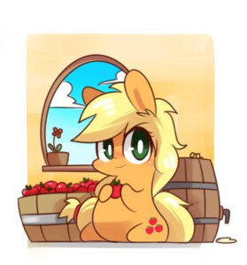 Rating: Safe Score: 0 Tags: apple applejack_(mlp) barrel blonde_hair cloud cutie_mark e621 earth_pony equid equine female feral flower food freckles friendship_is_magic fruit fur green_eyes hair hasbro horse inside long_hair looking_at_viewer mackinn7 mammal my_little_pony orange_body orange_fur plant pony sitting sky smile solo User: bunchy7s