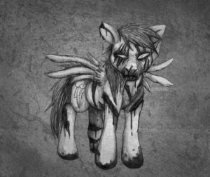Rating: Questionable Score: 0 Tags: aisu_art blood bodily_fluids creepy e621 equid equine feathered_wings feathers female feral friendship_is_magic gore hasbro hi_res mammal monochrome my_little_pony mythological_creature mythological_equine mythology nightmare_fuel pegasus quadruped rainbow_dash_(mlp) solo tail undead wings zombie User: bunchy7s