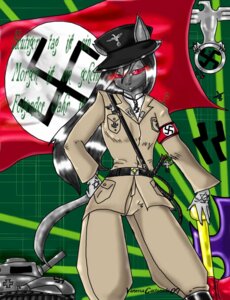 Rating: Safe Score: 0 Tags: anthro armored_vehicle axe clothing e621 felid female hexagram hi_res mammal melee_weapon nazi solo ssvast swastika symbol tail tank_(vehicle) tracked_vehicle uniform vehicle weapon User: bunchy7s Rating: Safe Score: 0 Tags: anthro armored_vehicle axe clothing e621 felid female hexagram hi_res mammal melee_weapon nazi solo ssvast swastika symbol tail tank_(vehicle) tracked_vehicle uniform vehicle weapon User: bunchy7s
