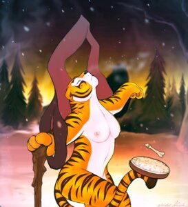 Rating: Questionable Score: 0 Tags: anthro breasts dreamworks e621 felid female kung_fu_panda mammal master_tigress nipples nude pantherine ritual shanbazall solo stripes tail tiger User: bunchy7s