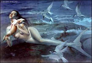 Rating: Explicit Score: 0 Tags: beige_skin bird birds black_hair bleeding blood blood_drip blood_stain breasts chain color day death eating feathers female fish hair hajime_sorayama hirajoshiba injury interspecies merfolk mermaid monster_girl nipples outdoors red_blood round_ears rule34 seagull water white_feathers wound User: bunchy7s