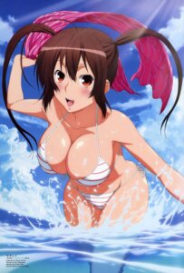 Rating: Questionable Score: 0 Tags: 1girls bikini blush breasts brown_hair cleavage cloud female large_breasts leaning_forward musubi official_art open_mouth orange_eyes rule34 sarong sekirei side-tie_bikini sky solo splash splashing striped striped_bikini striped_swimsuit swimsuit tamaki_shingo tied_hair twintails wading water User: bunchy7s