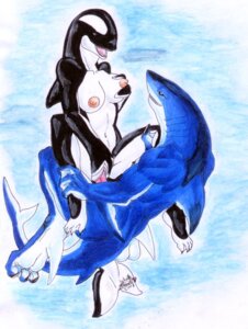 Rating: Explicit Score: 0 Tags: anthro aquatic cetacean colored_pencil_(artwork) dolphin dorsal_fin duo e621 female fin fish genitals male male/female mammal oceanic_dolphin orca shark tail toothed_whale traditional_media_(artwork) vulva whitefenrril User: bunchy7s