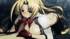 Rating: Explicit Score: 0 Tags: 1boy 1girls 2d :>= black_panties blonde_hair blood blue_eyes blush breasts censored cleavage fellatio female female_focus game_cg gloved_handjob gloves hand_on_penis handjob handjob_with_gloves holding_penis jewelry kneeling large_breasts light-skinned_female light-skinned_male light_skin long_hair male nagakura_sayo namaniku_atk necklace necktie nitroplus open_clothes open_shirt oral panties pants_pull penis purple_eyes red_gloves rule34 shirt side-tie_panties soukou_akki_muramasa thighhighs thong touching_penis very_long_hair white_shirt User: bunchy7s