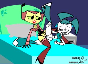 Rating: Explicit Score: 0 Tags: 2girls animated dlt female gynoid high_heels jenny_wakeman multiple_females multiple_girls my_life_as_a_teenage_robot rule34 smooth_skin tribadism vega_(mlaatr) xj-9 yuri User: bunchy7s