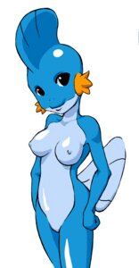Rating: Explicit Score: 0 Tags: blue_skin breasts color exposed_breasts female female_only mudkip nintendo nipples nude open_eyes pokemon pokemon_(species) pokemon_rse rule34 solo standing tail white_background User: bunchy7s