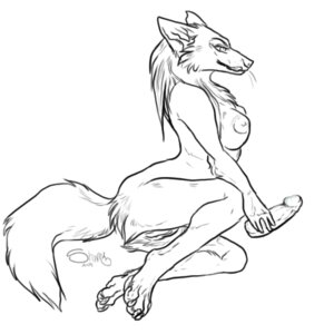 Rating: Explicit Score: 0 Tags: 1:1 anthro black_and_white canid canine dildo e621 female fox holding_object holding_sex_toy inks low_res mammal monochrome nude sex_toy shivra solo tail User: bunchy7s