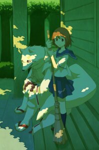 Rating: Safe Score: 0 Tags: anthro broom canid canine cleaning_tool clothing duo e621 female fox fur gingitsune gintaro human male mammal white_body white_fur yow User: bunchy7s
