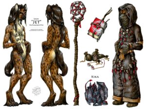 Rating: Questionable Score: 0 Tags: 2009 6_breasts acidapluvia anthro bag black_eyes black_hair black_nipples bone book breasts clothing domestic_pet dragon e621 eyewear female glasses gloves gnoll hair handwear hood hyena mammal mask melee_weapon model_sheet multi_breast mythological_creature mythological_scalie mythology nipples nude off/on polearm robe scalie simple_background skull solo spotted_hyena staff supernumerary_breasts tail vaeri weapon white_background User: bunchy7s