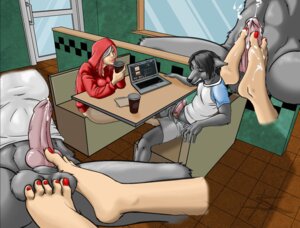 Rating: Explicit Score: 0 Tags: 5_toes anthro balls barefoot black-kitten bodily_fluids bottomless cafe canid canine canis clothed clothing colored_nails computer cum cum_on_feet duo e621 electronics erection feet female female_on_anthro foot_fetish foot_on_balls foot_play footjob footjob_on_balls genital_fluids genitals hair hoodie human human_on_anthro humanoid_feet hybrid_genitalia hybrid_penis interspecies knot laptop lipstick makeup male male/female male_on_human mammal multicolored_hair nails penile penis plantigrade public sex stealth_sex toes topwear two-footed_footjob two_tone_hair under_table under_table_footjob wolf User: bunchy7s