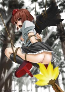 Rating: Explicit Score: 0 Tags: anus ararakorara ass bondage breasts brown_eyes brown_hair female footwear frogtie geta hat mamedanuki nipples no_panties open_mouth pussy pussy_juice rule34 shameimaru_aya short_hair socks suspension tears tengu-geta touhou uncensored wet_pussy wings User: bunchy7s