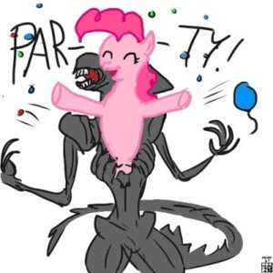 Rating: Safe Score: 0 Tags: 1:1 alien crossover duo e621 earth_pony equid equine female friendship_is_magic hair hasbro horse low_res mammal my_little_pony pink_hair pinkie_pie_(mlp) pony tail unknown_artist User: bunchy7s