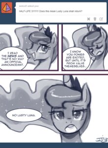 Rating: Safe Score: 0 Tags: 2013 comic e621 english_text equid equine female feral friendship_is_magic hasbro horn john_joseco mammal monochrome my_little_pony mythological_creature mythological_equine mythology princess_luna_(mlp) smile solo text unicorn User: bunchy7s Rating: Safe Score: 0 Tags: 2013 comic e621 english_text equid equine female feral friendship_is_magic hasbro horn john_joseco mammal monochrome my_little_pony mythological_creature mythological_equine mythology princess_luna_(mlp) smile solo text unicorn User: bunchy7s